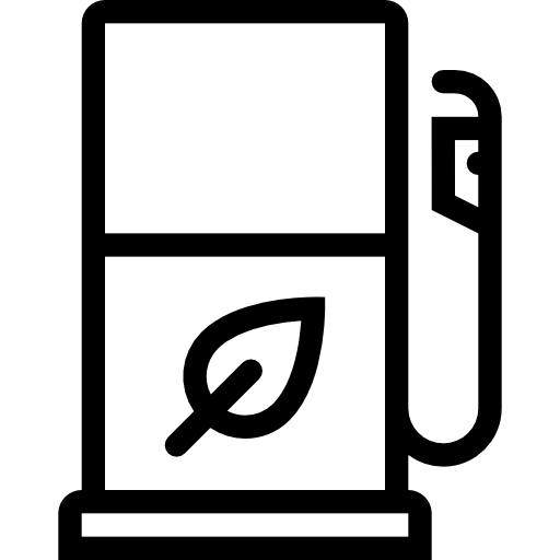 biocarburante Coloring Lineal icona