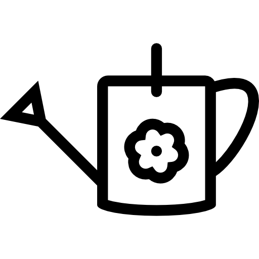 Watering can Coloring Lineal icon