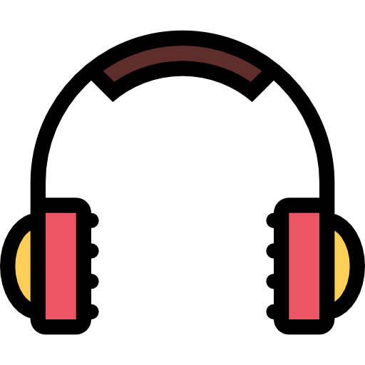 Headphones Coloring Color icon
