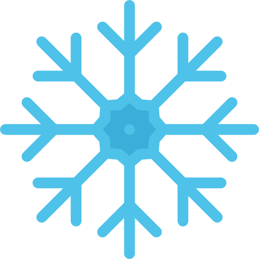 sneeuwvlok Coloring Color icoon