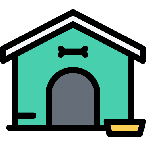 Kennel Coloring Color icon