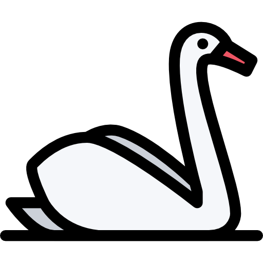 Swan Coloring Color icon