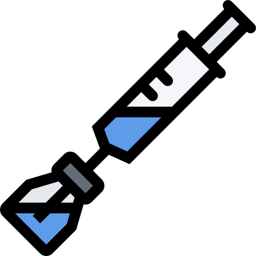 Syringe Coloring Color icon
