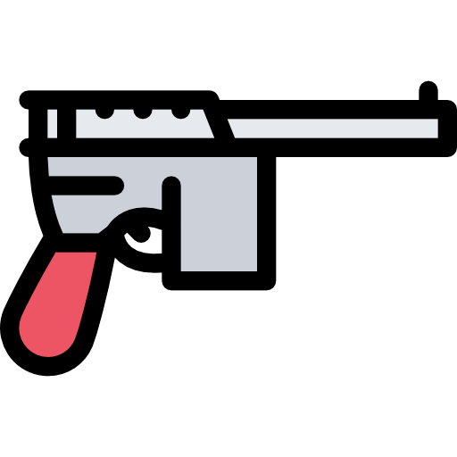 pistola Coloring Color icona