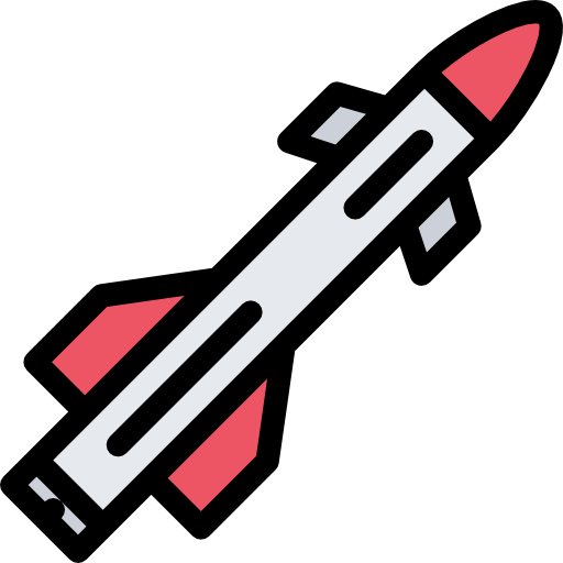 rakete Coloring Color icon