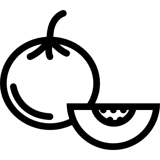 Tomato Coloring Lineal icon
