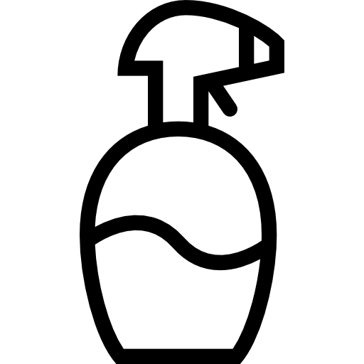 botella de spray Coloring Lineal icono