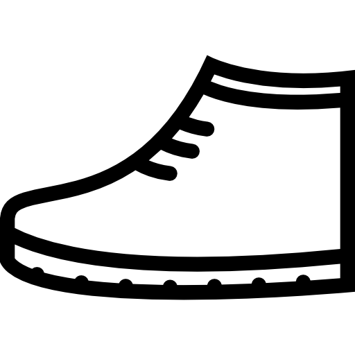 Shoe Coloring Lineal icon