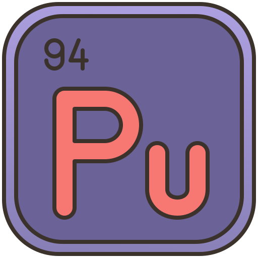 plutonium Amethys Design Lineal Color icoon