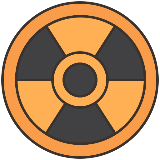 radioactivo Amethys Design Lineal Color icono