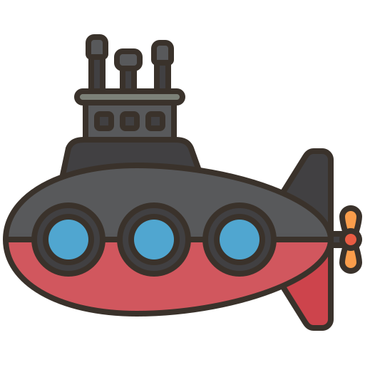 sottomarino Amethys Design Lineal Color icona