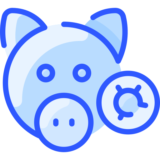 豚 Vitaliy Gorbachev Blue icon