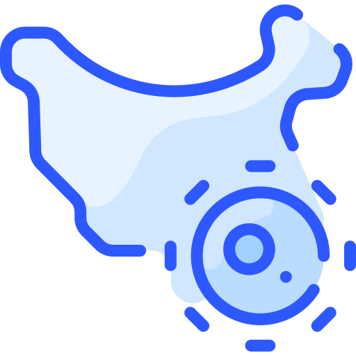 Map Vitaliy Gorbachev Blue icon