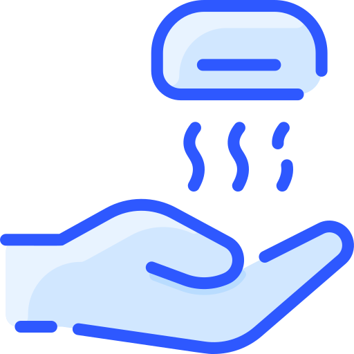 Hand dryer Vitaliy Gorbachev Blue icon