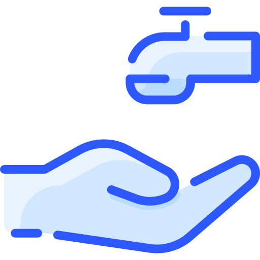 Hand washing Vitaliy Gorbachev Blue icon