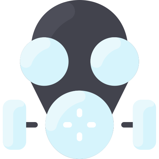 gasmasker Vitaliy Gorbachev Flat icoon