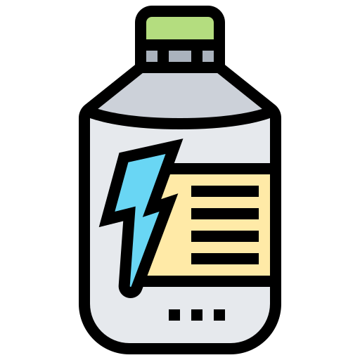 Energy drink Meticulous Lineal Color icon