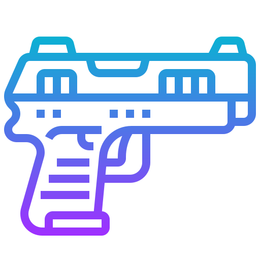 pistole Meticulous Gradient icon