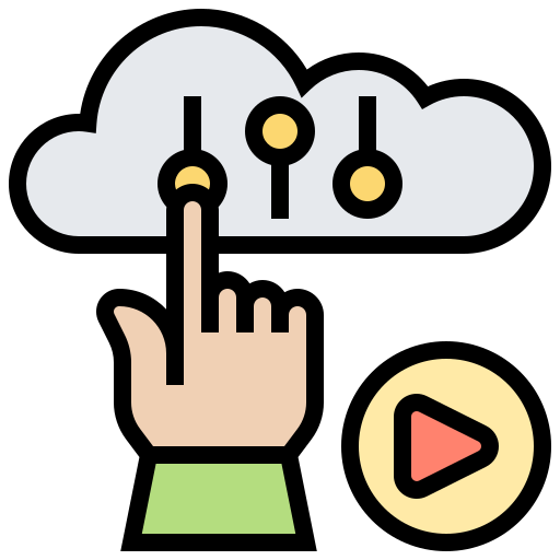 Cloud Meticulous Lineal Color icon