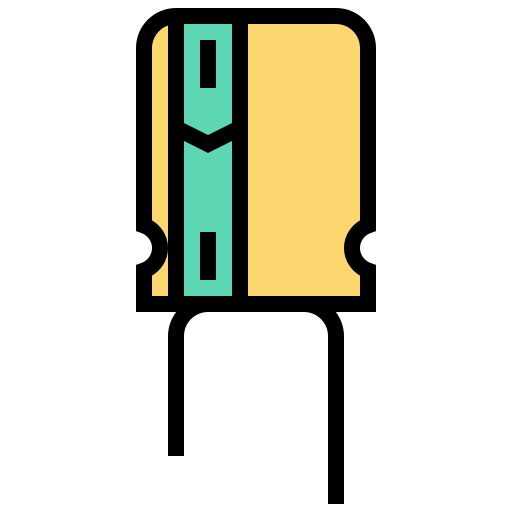 condensador Meticulous Lineal Color icono