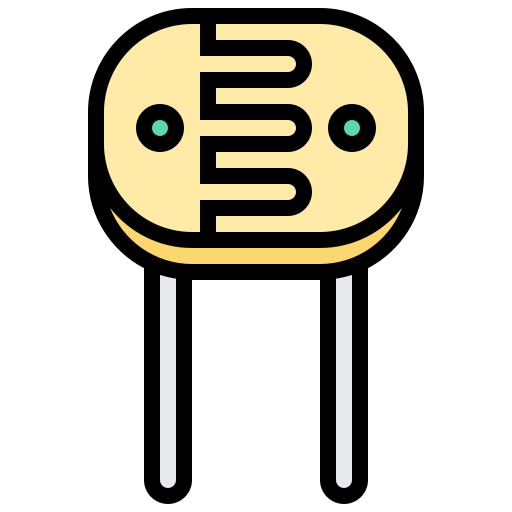 resistor Meticulous Lineal Color icono