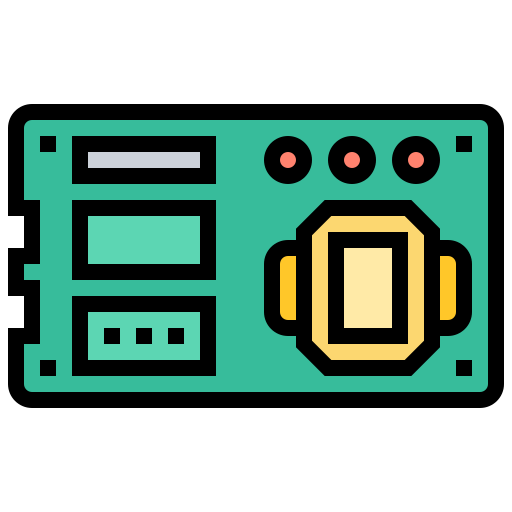 Circuit board Meticulous Lineal Color icon