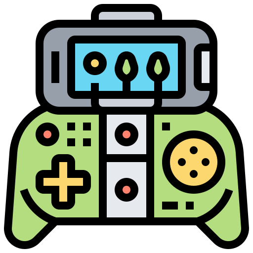 joystick Meticulous Lineal Color icon