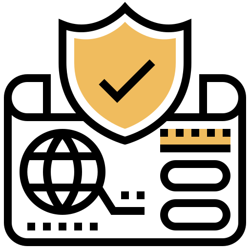 Authentication Meticulous Yellow shadow icon