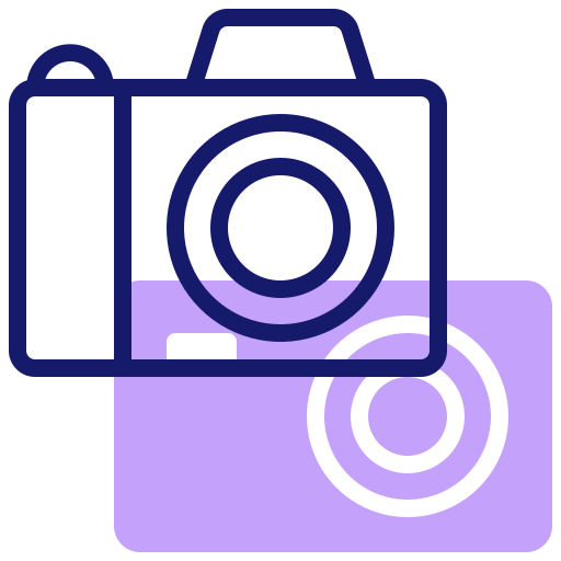 Camera Inipagistudio Lineal Color icon