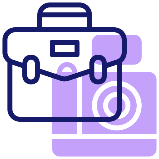 kamera tasche Inipagistudio Lineal Color icon