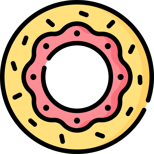 donut Special Lineal color Icône