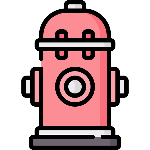 Fire hydrant Special Lineal color icon