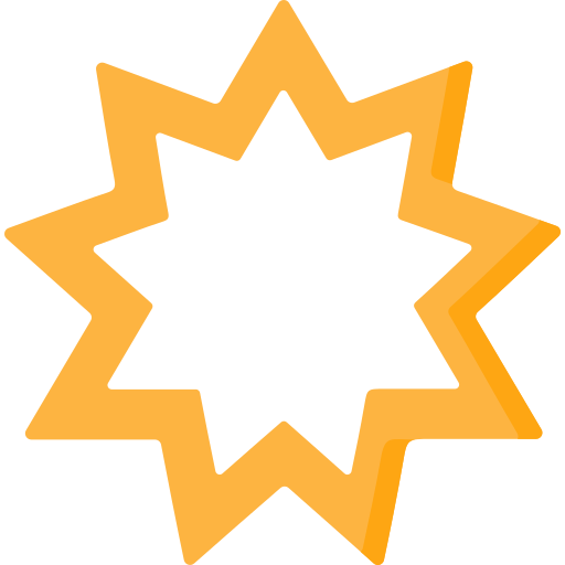 bahaïsme Special Flat icoon