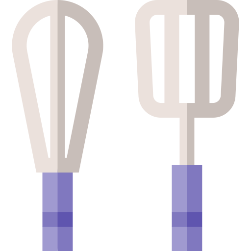 Инструменты для приготовления Basic Straight Flat иконка