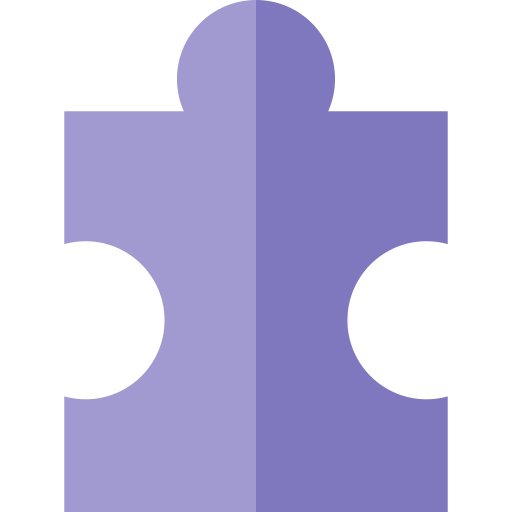 puzzle Basic Straight Flat icona