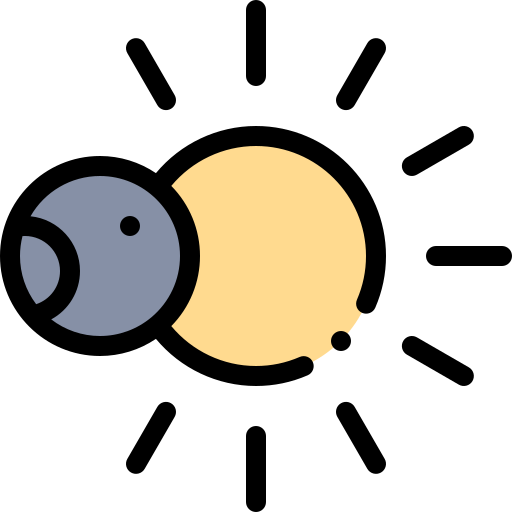 Eclipse Detailed Rounded Lineal color icon