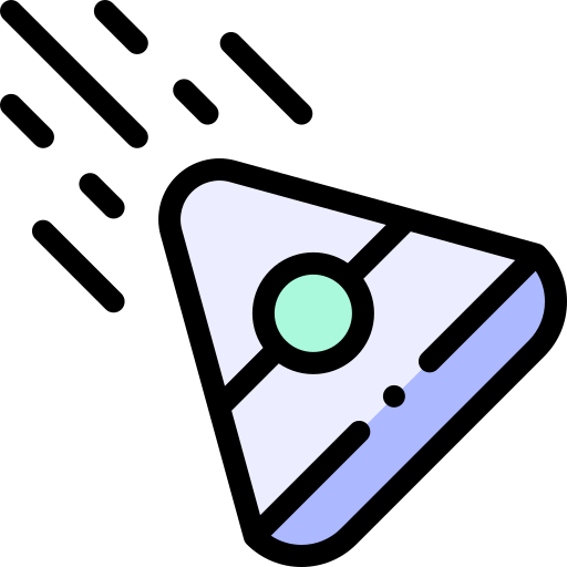 スペースカプセル Detailed Rounded Lineal color icon