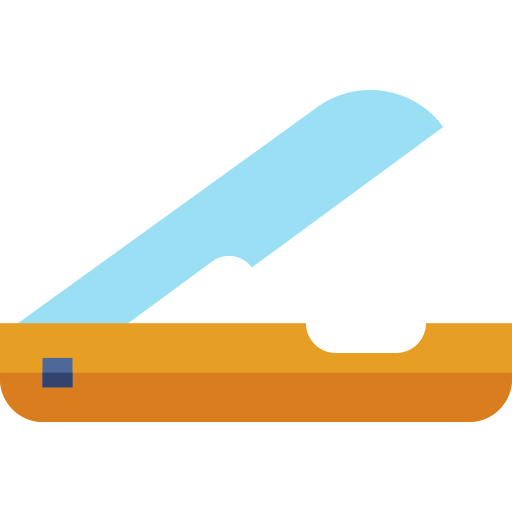 rasoio Basic Straight Flat icona