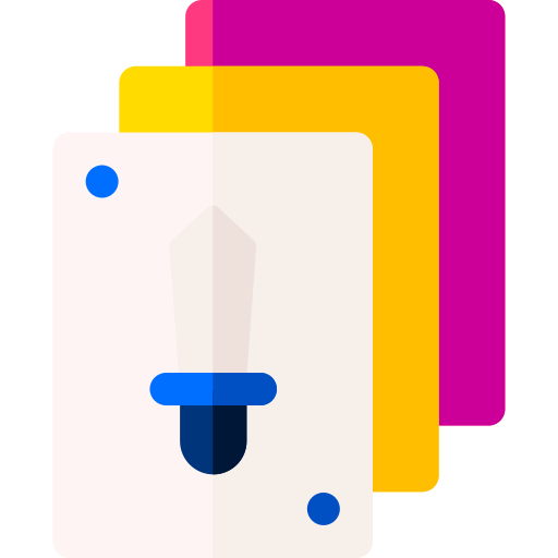 포커 카드 Basic Rounded Flat icon