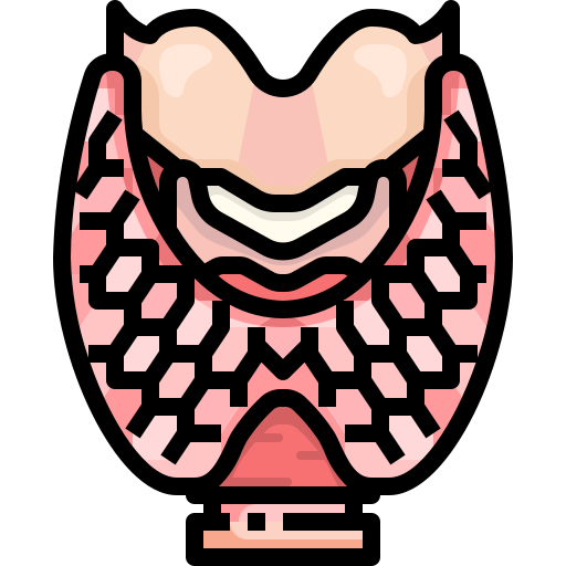 Щитовидная железа Justicon Lineal Color иконка