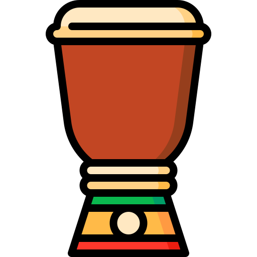 djembe Special Lineal color icon