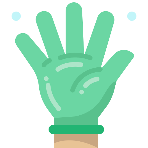 Rubber gloves Generic Flat icon