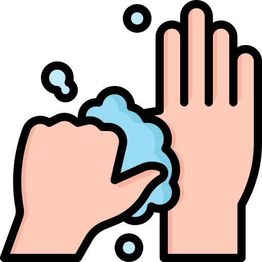 hand wassen Generic Outline Color icoon