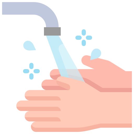 lavarsi le mani Generic Flat icona