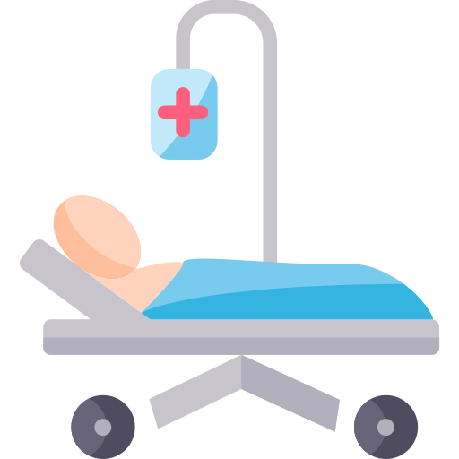 病院用ベッド Generic Flat icon