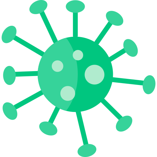 coronavirus Generic Flat icon