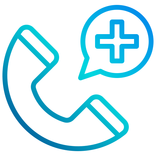 Call center xnimrodx Lineal Gradient icon