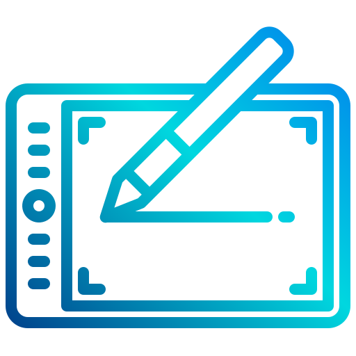 태블릿 xnimrodx Lineal Gradient icon