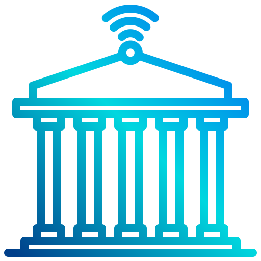 University xnimrodx Lineal Gradient icon