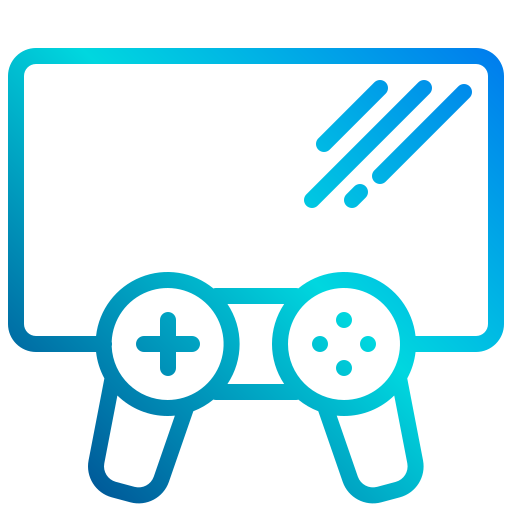 テレビゲーム xnimrodx Lineal Gradient icon